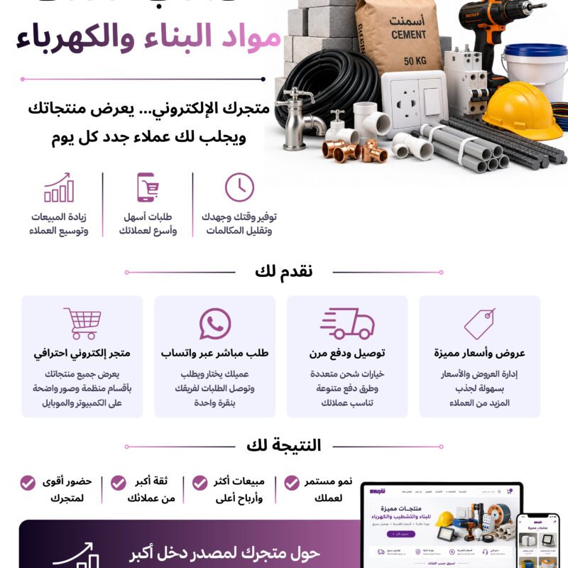 باقة المتجر الإلكتروني الاحترافي